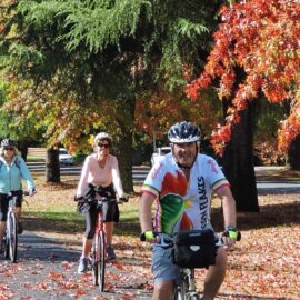 Autumn is a great time for cycling in N.N. Victoria